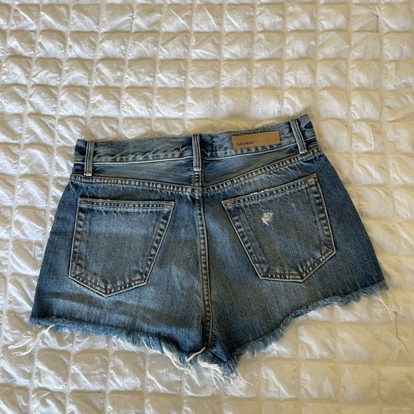 GRLDND Kaia denim cutoff shorts - Picture 6 of 9